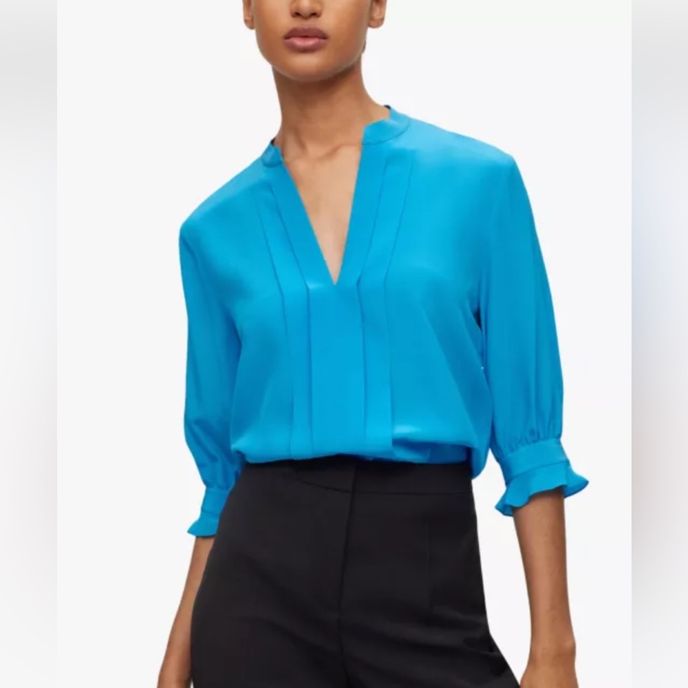 BOSS silk top